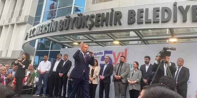 MERSİN’DE VAHAP SEÇER İKİNCİ DÖNEME RESMEN BAŞLADI