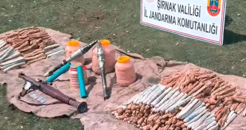 Tunceli ve Şırnak’ta 32 Mağara ve Sığınak Yok Edildi