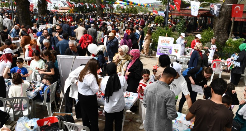 Karadeniz Ereğli’de çocuklar çok mutlu