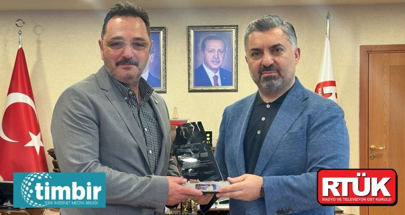 TİMBİR Başkanı Dr. Basa’dan, RTÜK Başkanı Şahin’e ziyaret