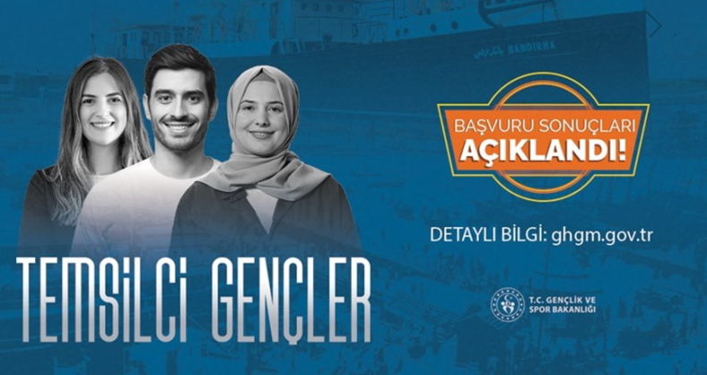 19 Mayıs için “Temsilci Genç” başvuru sonuçları açıklandı