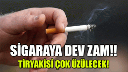 Bir sigara grubuna daha zam