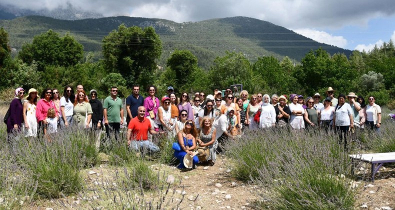 Kemer’de lavanta tanıtım etkinlikleri devam ediyor