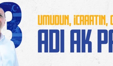 Türkiye’nin 39. partisi AK Parti 23 yaşında
