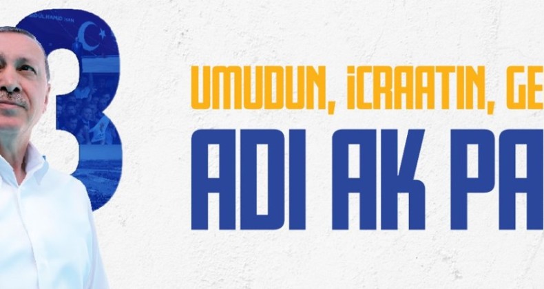 Türkiye’nin 39. partisi AK Parti 23 yaşında
