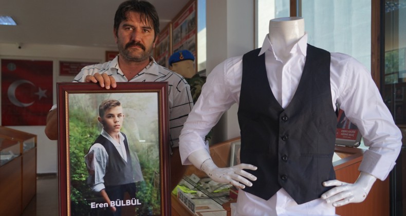 Eren Bülbül’ün kıyafetleri bu müzede sergileniyor
