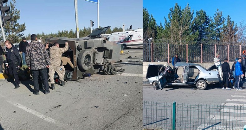 Kars’ta zırhlı polis aracı kaza yaptı: 1 ölü, 5 yaralı – Birlik Haber Ajansı