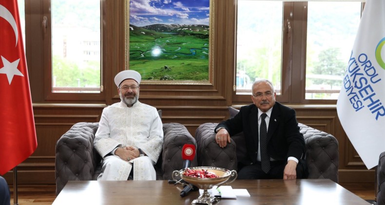 Diyanet İşleri Başkanı Ali Erbaş Ordu Büyükşehir’de – Birlik Haber Ajansı