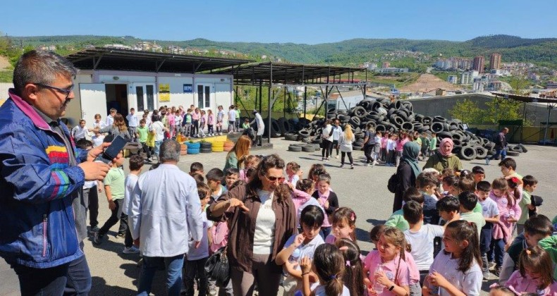 Zonguldak’ta öğrenciler Atık Getirme Merkezi’ni ziyaret etti – Birlik Haber Ajansı