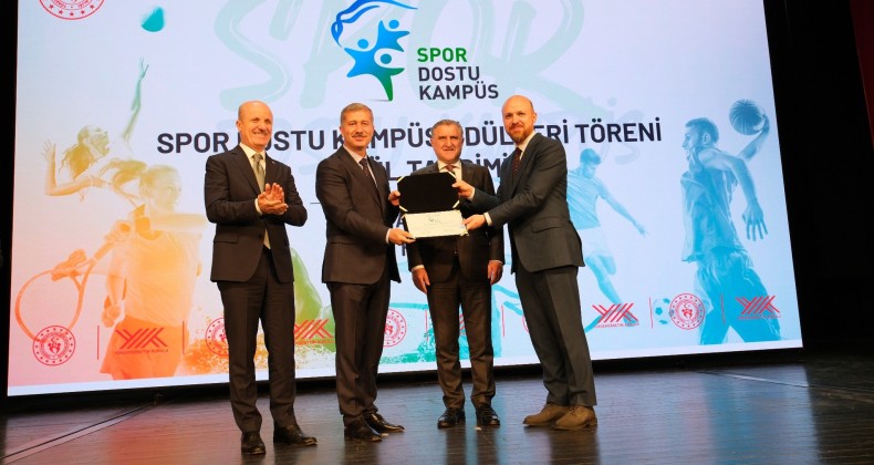 AİÇÜ’ne “Spor Dostu Kampüs” ödülü verildi – Birlik Haber Ajansı