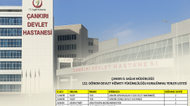 Çankırı’ya 100 Yeni Sağlık Personeli Kadrosu Tahsis Edildi!