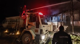 Sobadan Çıkan Yangın Can Aldı