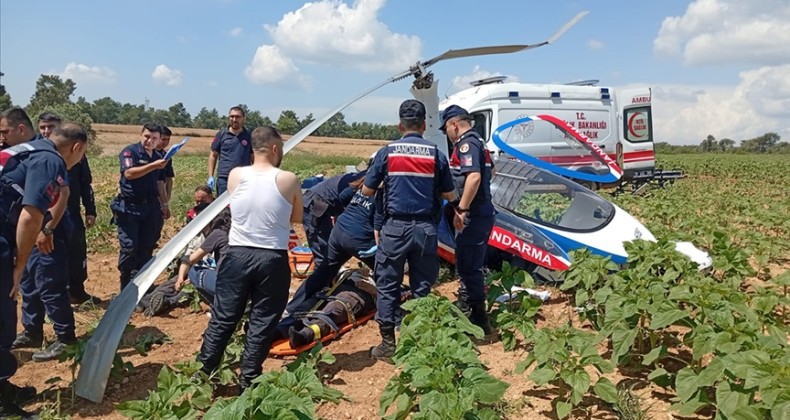 Adana’da jandarmaya ait cayrokopter araziye sert iniş yaptı – Birlik Haber Ajansı