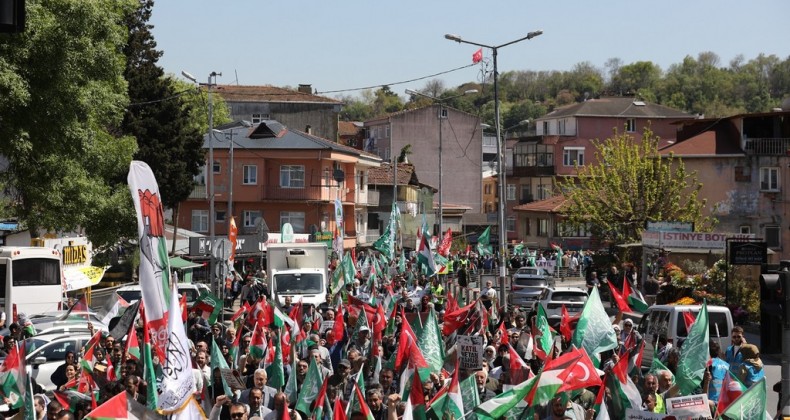 İstanbul’da on binler Gazze için ABD konsolosluğuna yürüdü – Birlik Haber Ajansı