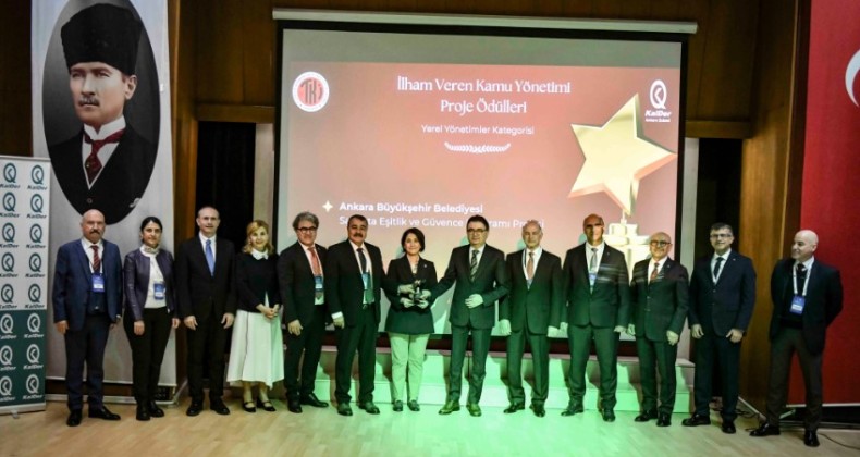 Türkiye Kalite Derneği’nden Ankara Büyükşehir Belediyesi’ne ödül – Birlik Haber Ajansı