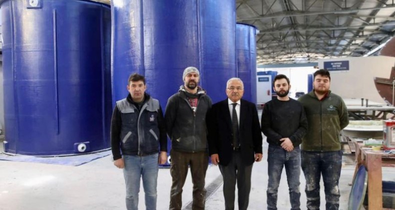 Ordu Büyükşehir’in ürettiği su depoları kırsal mahalelerde yerini alıyor – Birlik Haber Ajansı