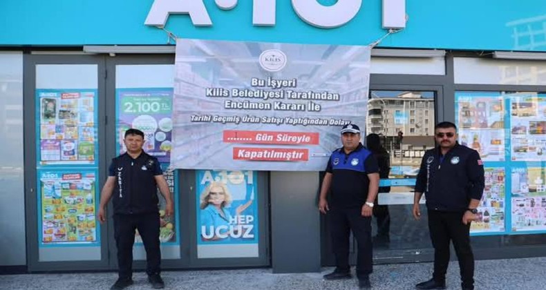 Kilis’te son kullanma tarihi geçmiş ürün satan market mühürlendi – Birlik Haber Ajansı