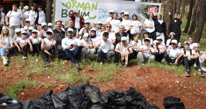 "Orman Benim"de 360 ton atık toplandı