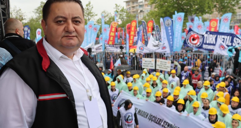 GMİS, İstanbul’da Türk-İş’in mitinginde en önde yer aldı – Birlik Haber Ajansı