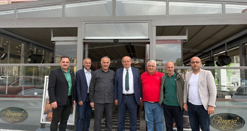 Rize’ye hizmet etmiş iki isim Başkent’te buluştu – Birlik Haber Ajansı
