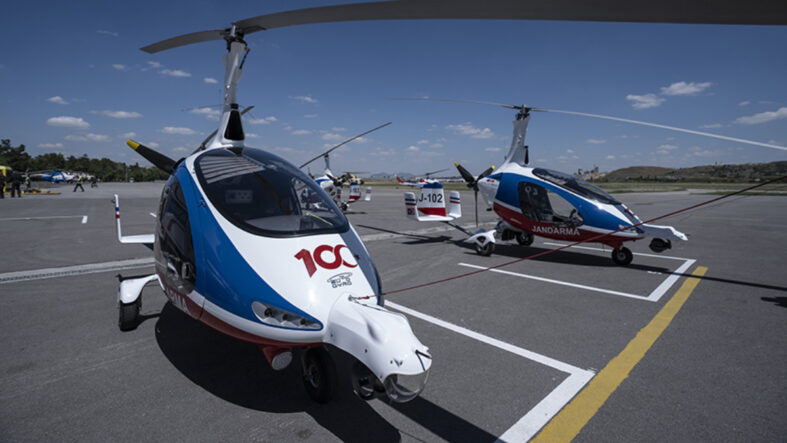 Jandarma'nın gökyüzündeki yeni gözü: Yerli kameralı cayrokopterler