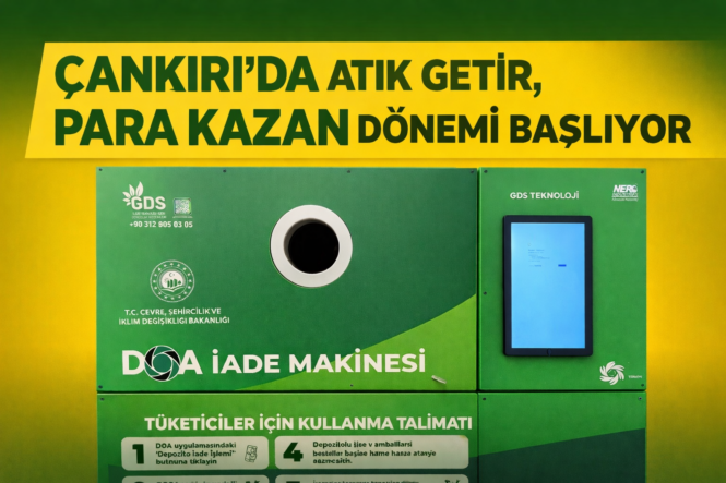 Çankırı’da Atık Getir, Para Kazan Dönemi Başlıyor