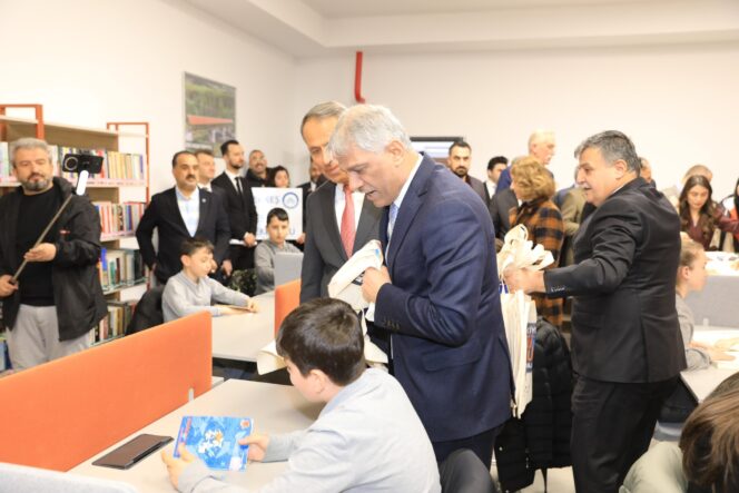 Çerkeş’te Kemerköprü Halk Kütüphanesi Açıldı