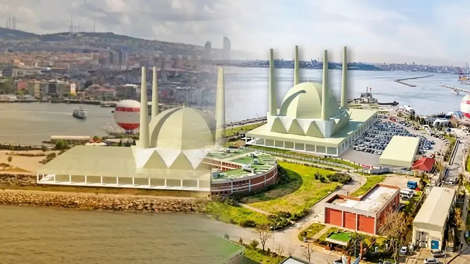 Kadıköy’e Camii İnşaatı Çalışmaları Hız Kazandı
